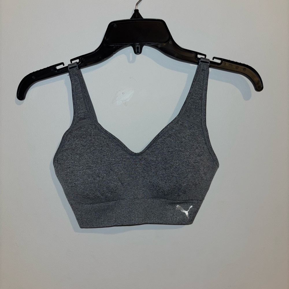 Puma Women's Grey Sports Bra